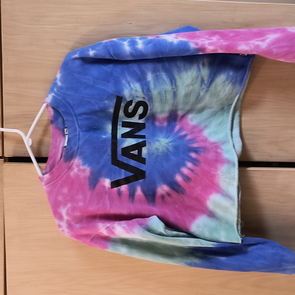 Vans Tye Dye Cropped Sweater